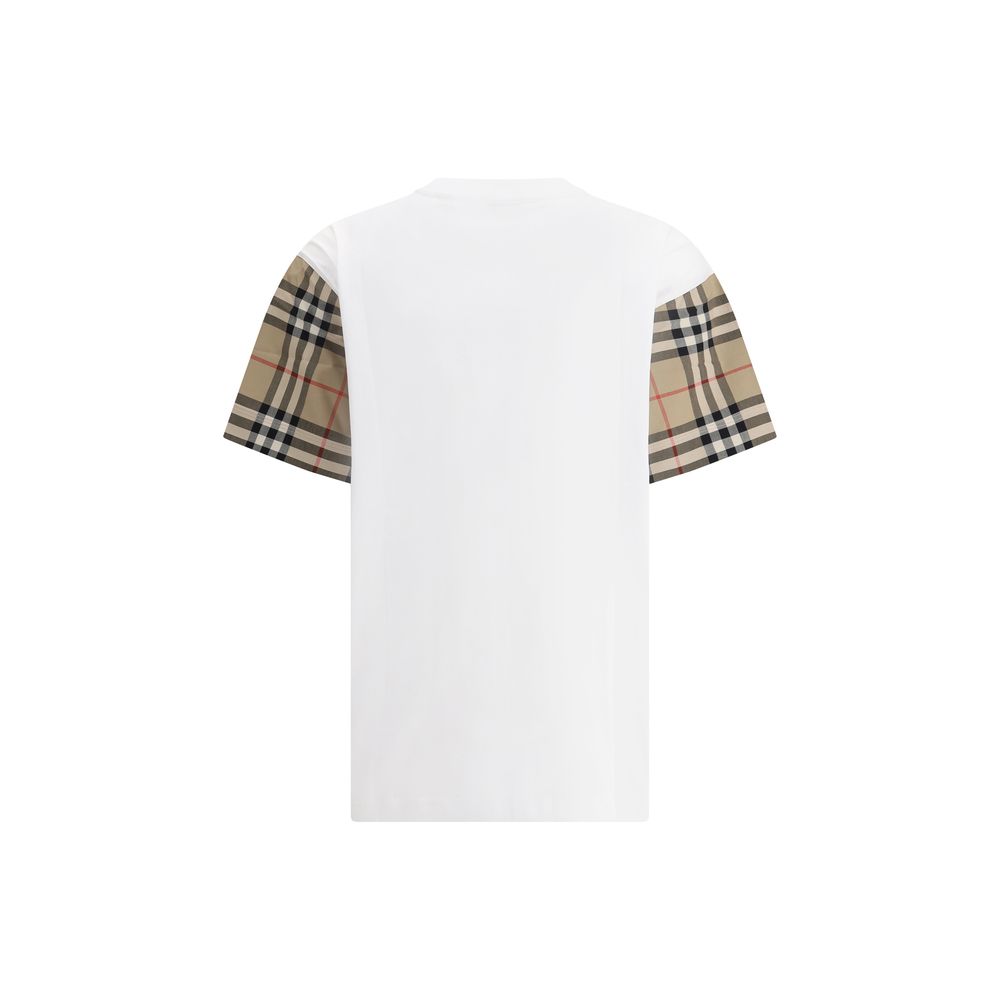 Burberry Weißes Baumwoll-T-Shirt