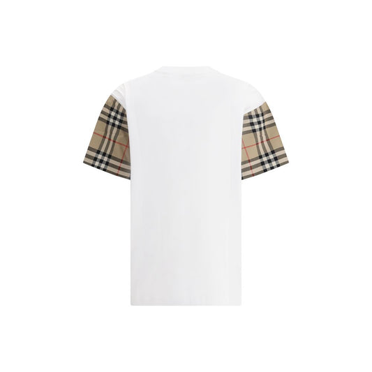 Burberry Weißes Baumwoll-T-Shirt