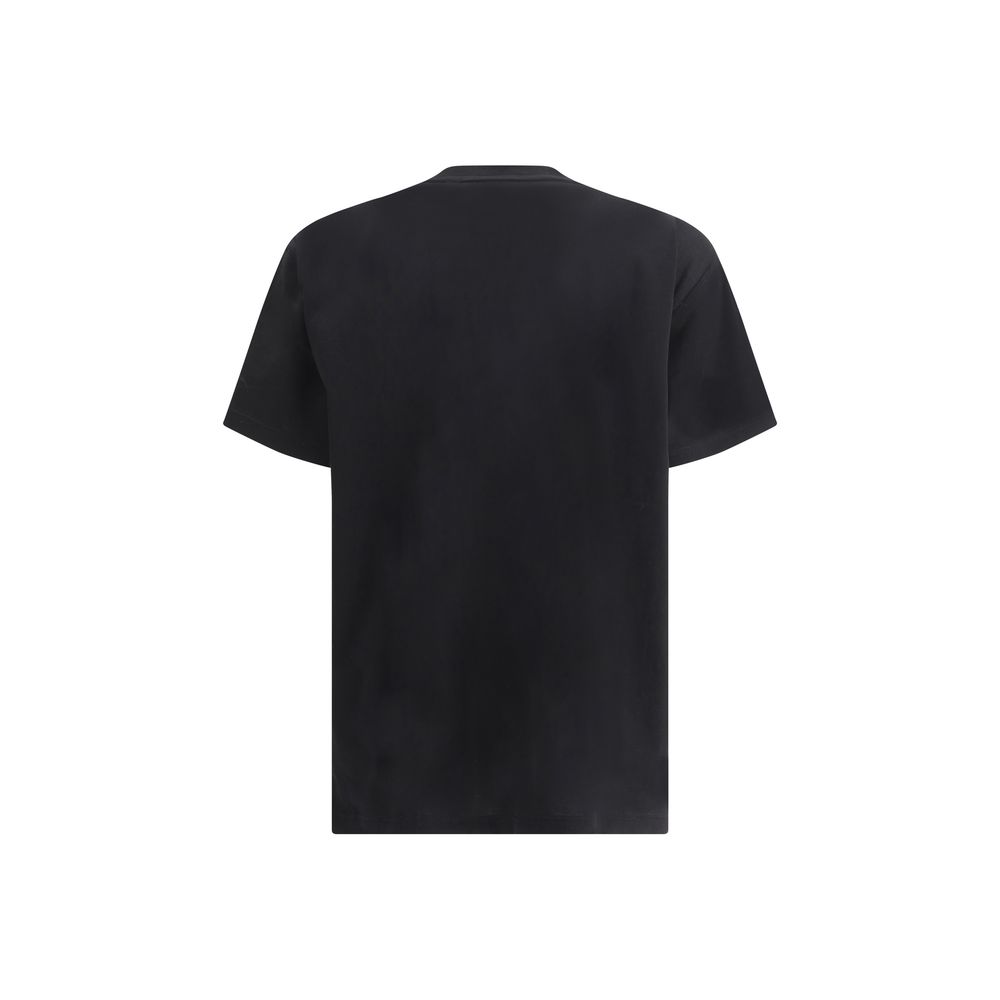 Burberry Schwarzes Baumwoll-T-Shirt