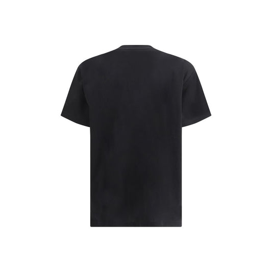 Burberry Schwarzes Baumwoll-T-Shirt