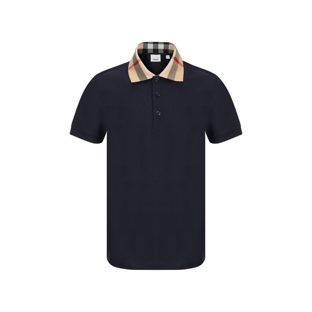 Burberry Blaues Baumwoll-Poloshirt