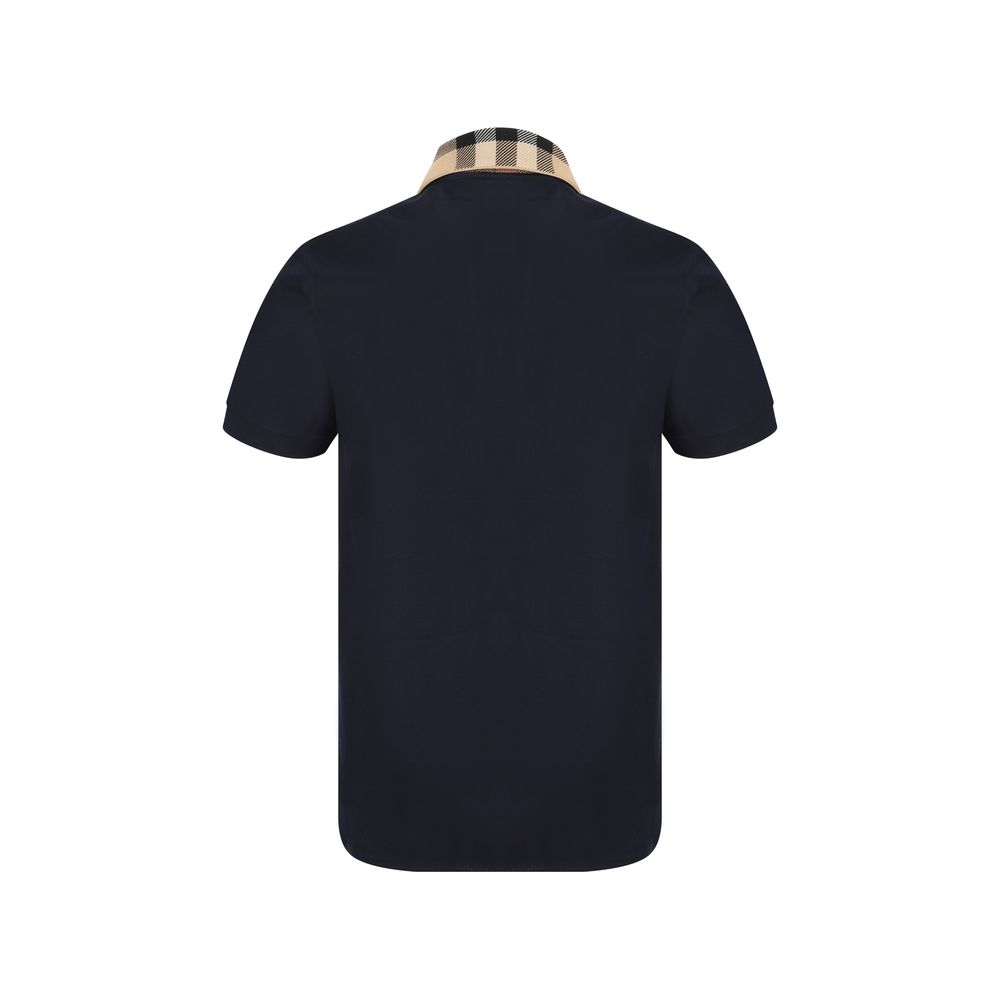 Burberry Blaues Baumwoll-Poloshirt