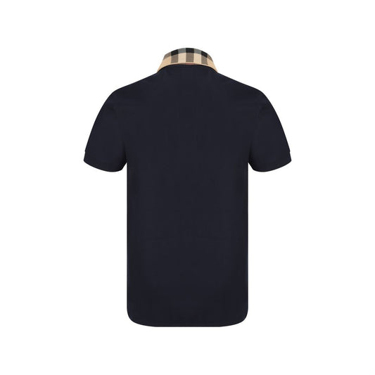 Burberry Blaues Baumwoll-Poloshirt