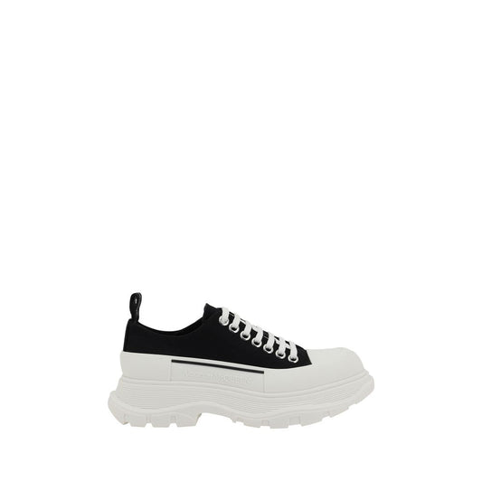 Alexander McQueen Robuste Sneaker aus schwarzem Gummi