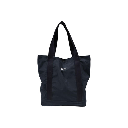 Hugo Boss Beigefarbene Badeshorts aus Polyester