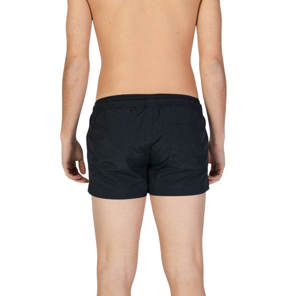 Hamaki-Ho Schwarze Badeshorts aus Polyester