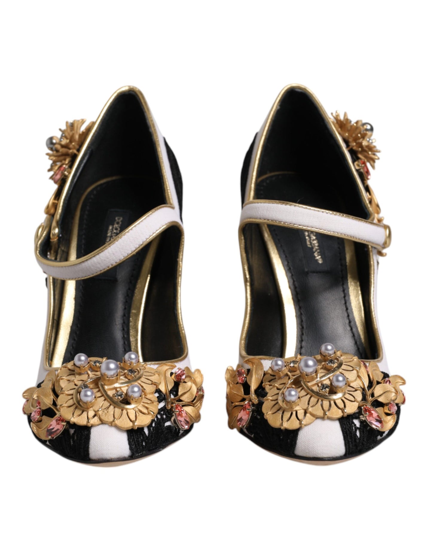 Dolce & Gabbana Multicolor verschönerte Absätze Pumps Schuhe