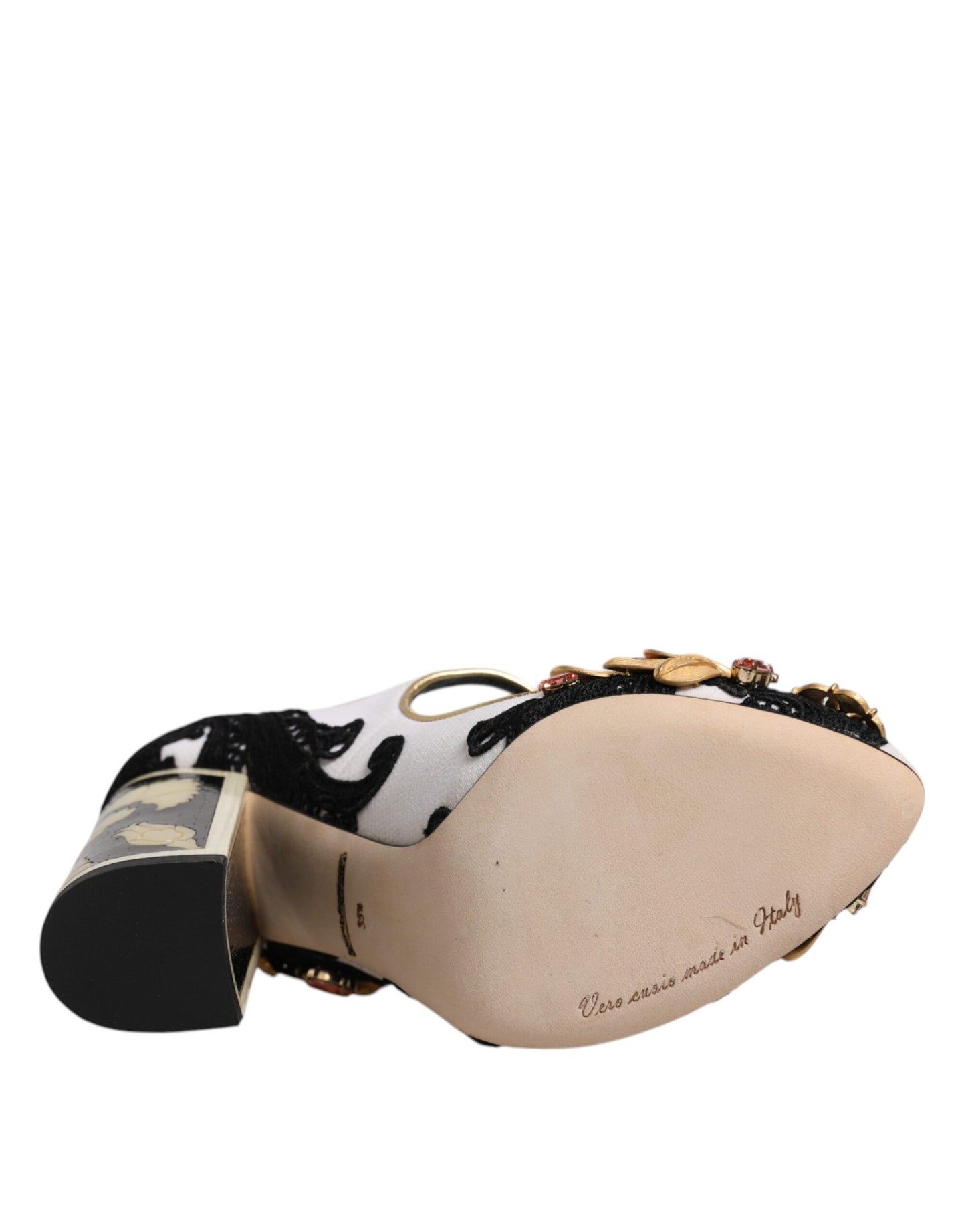 Dolce & Gabbana Multicolor verschönerte Absätze Pumps Schuhe