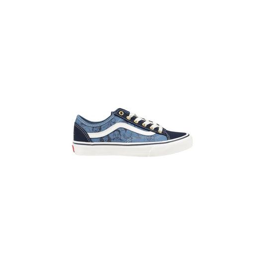 Vans Dunkelblaue Wildleder-Sneaker mit niedrigem Schaft
