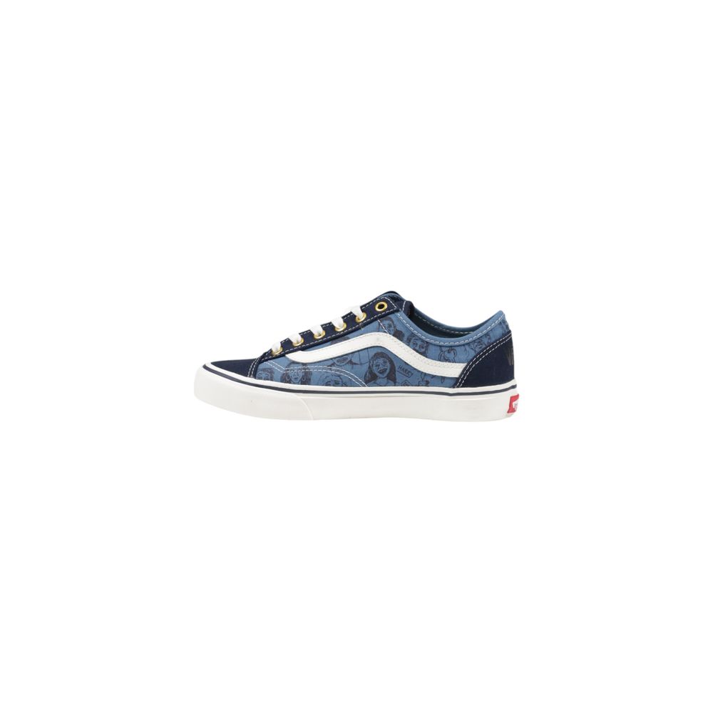 Vans Dunkelblaue Wildleder-Sneaker mit niedrigem Schaft