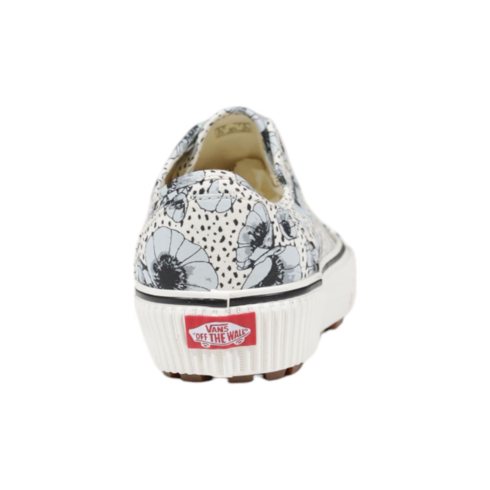 Vans Blaue Textil-Sneakers mit niedrigem Schaft