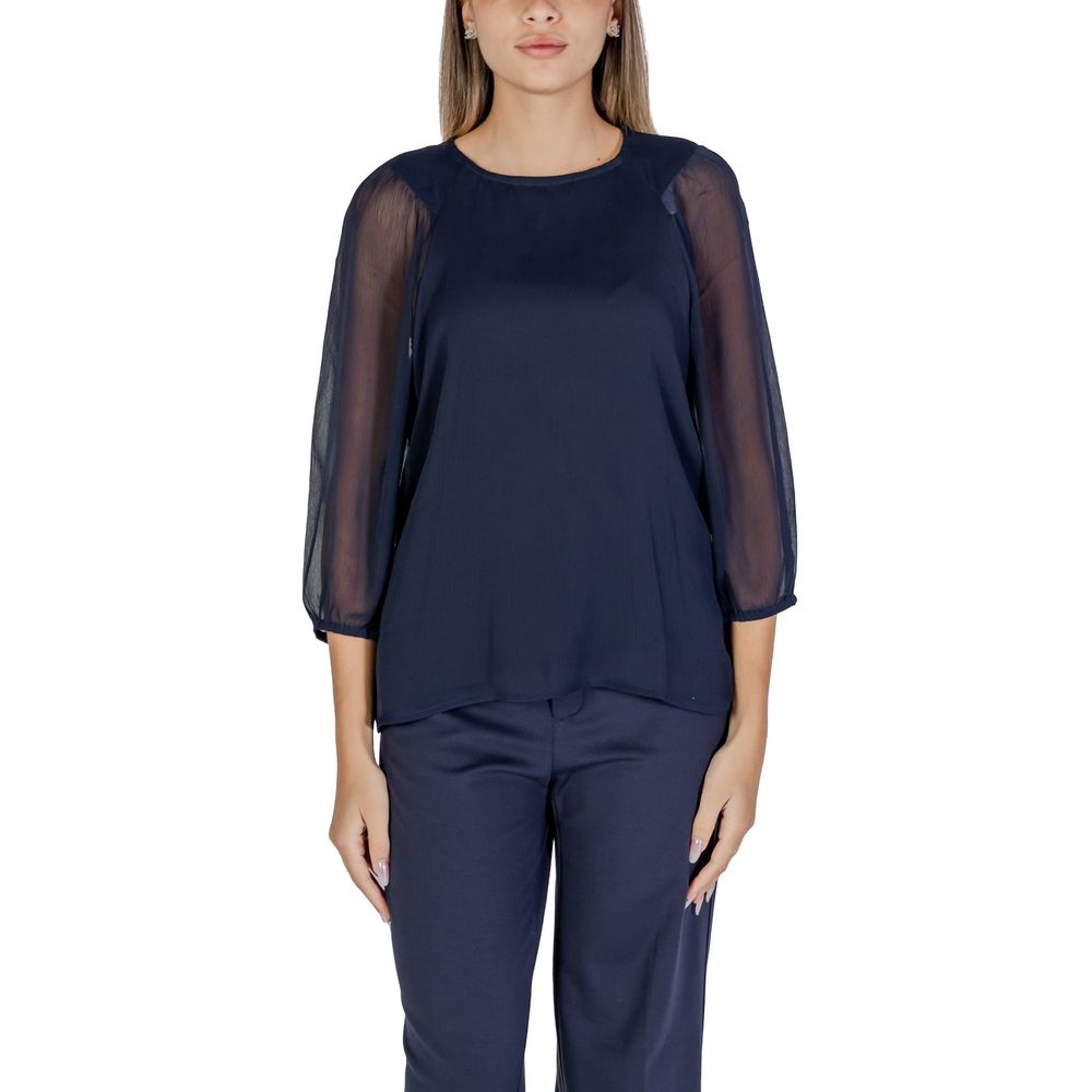 Street One Blaue Polyester-Bluse