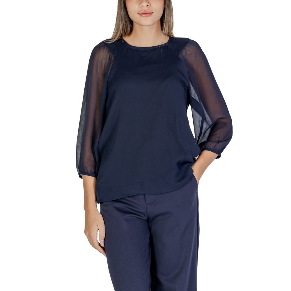 Street One Blaue Polyester-Bluse