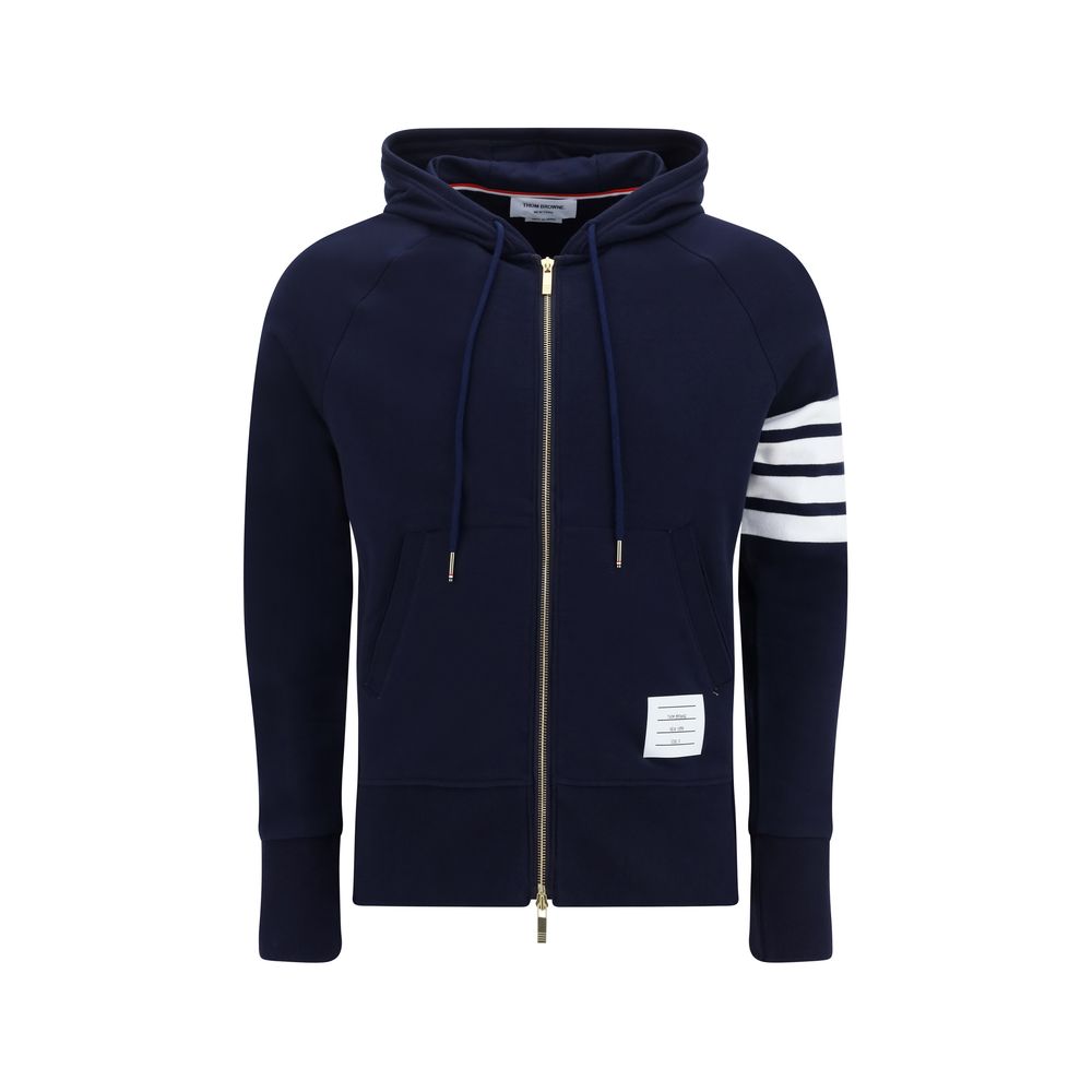 Thom Browne Baumwoll-Sweatshirt in Blau