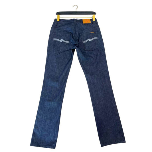 Nudie Jeans Blaue Baumwoll-Jeans für Herren