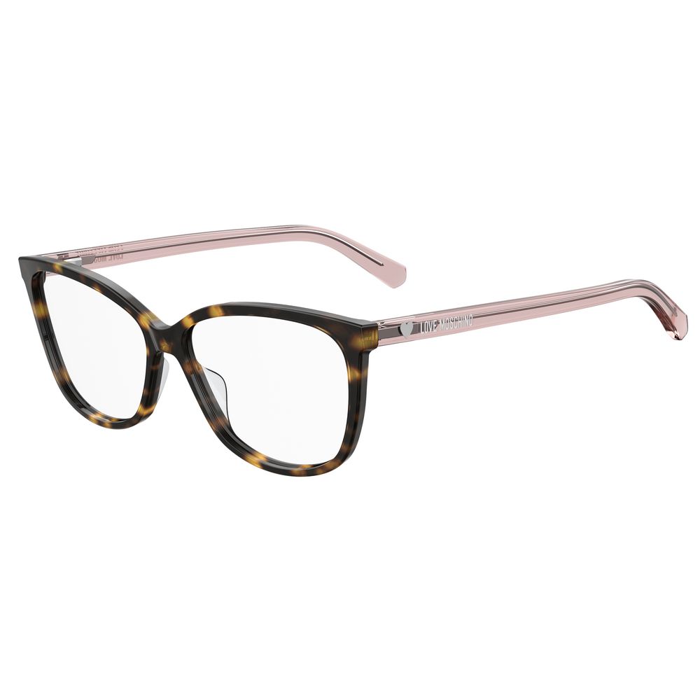 Love Moschino Bicolor-Acetat-Brillengestell