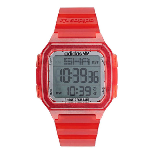 Adidas Rote Harz-Digitaluhr