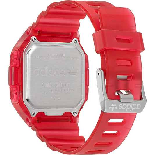 Adidas Rote Harz-Digitaluhr