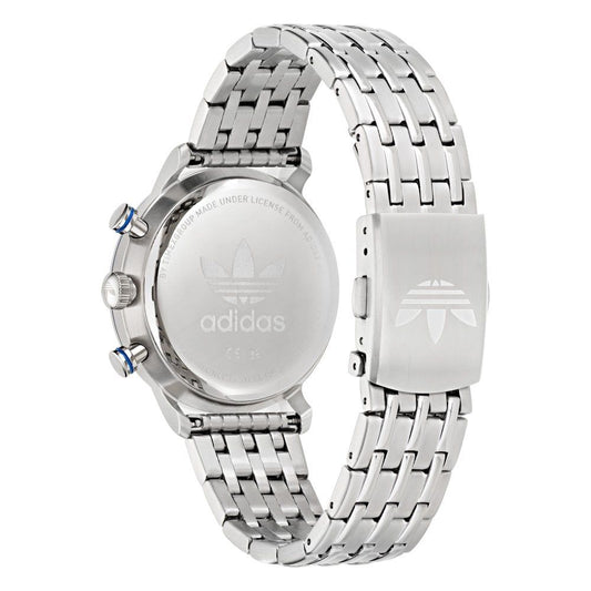 Adidas Elegante Edelstahl-Armbanduhr in Grau
