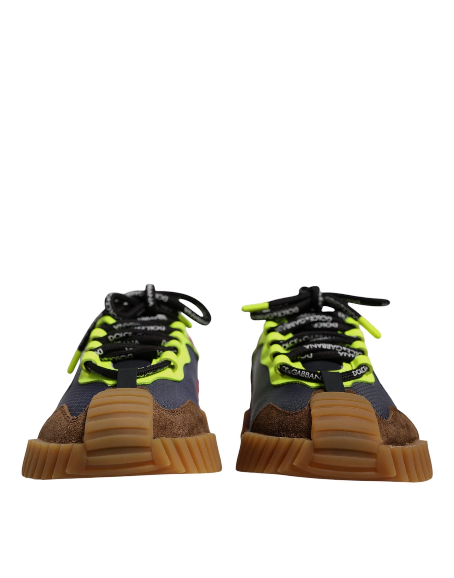 Dolce & Gabbana Multicolor Nylon Low Top NS1 Turnschuhe Schuhe