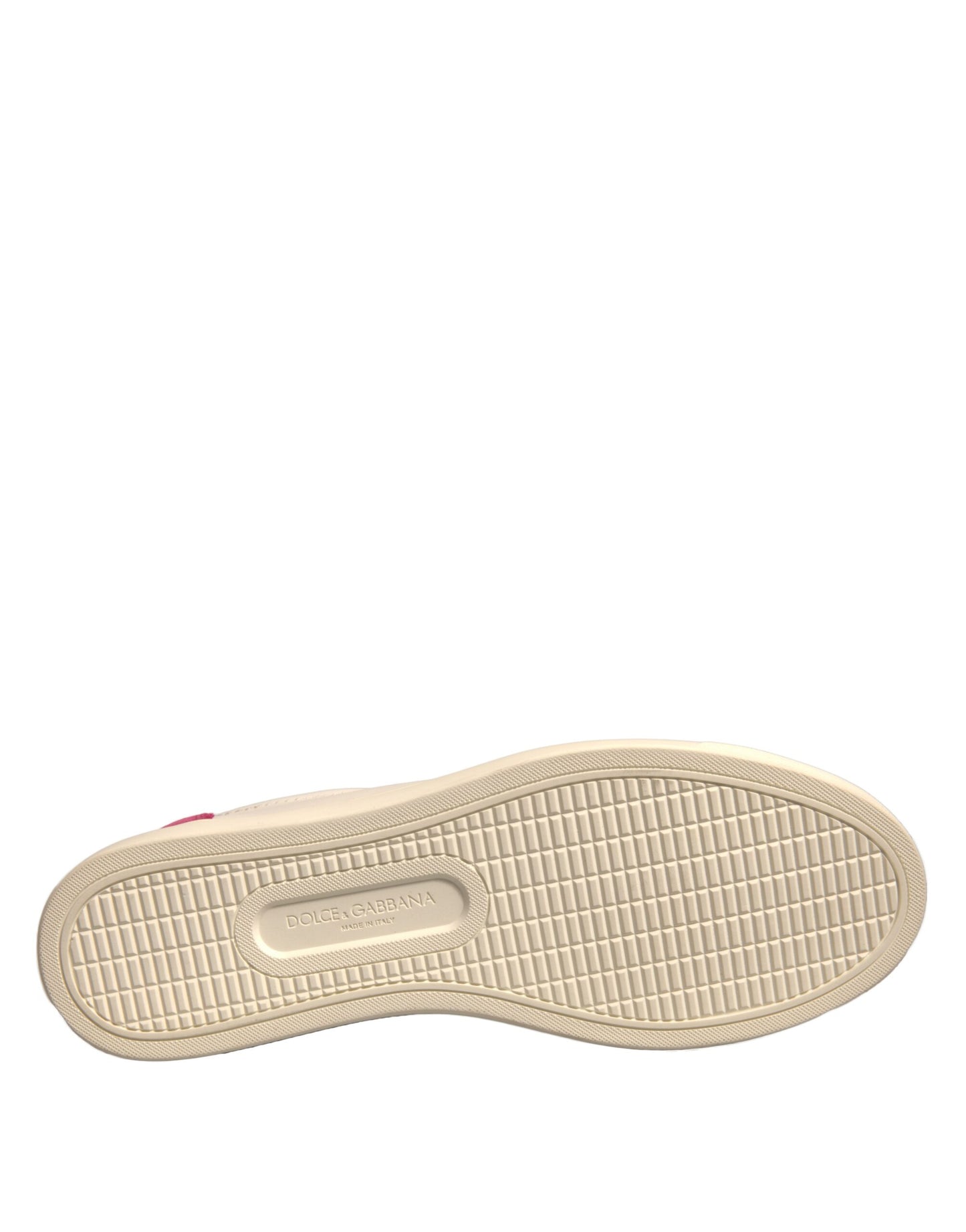 Dolce & Gabbana Weiß Wildleder Leder Low Top Turnschuhe Schuhe