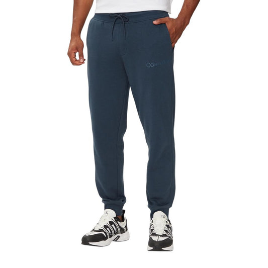 Calvin Klein Jeans Blaue Baumwoll-Jogginghose (Trainingshose)