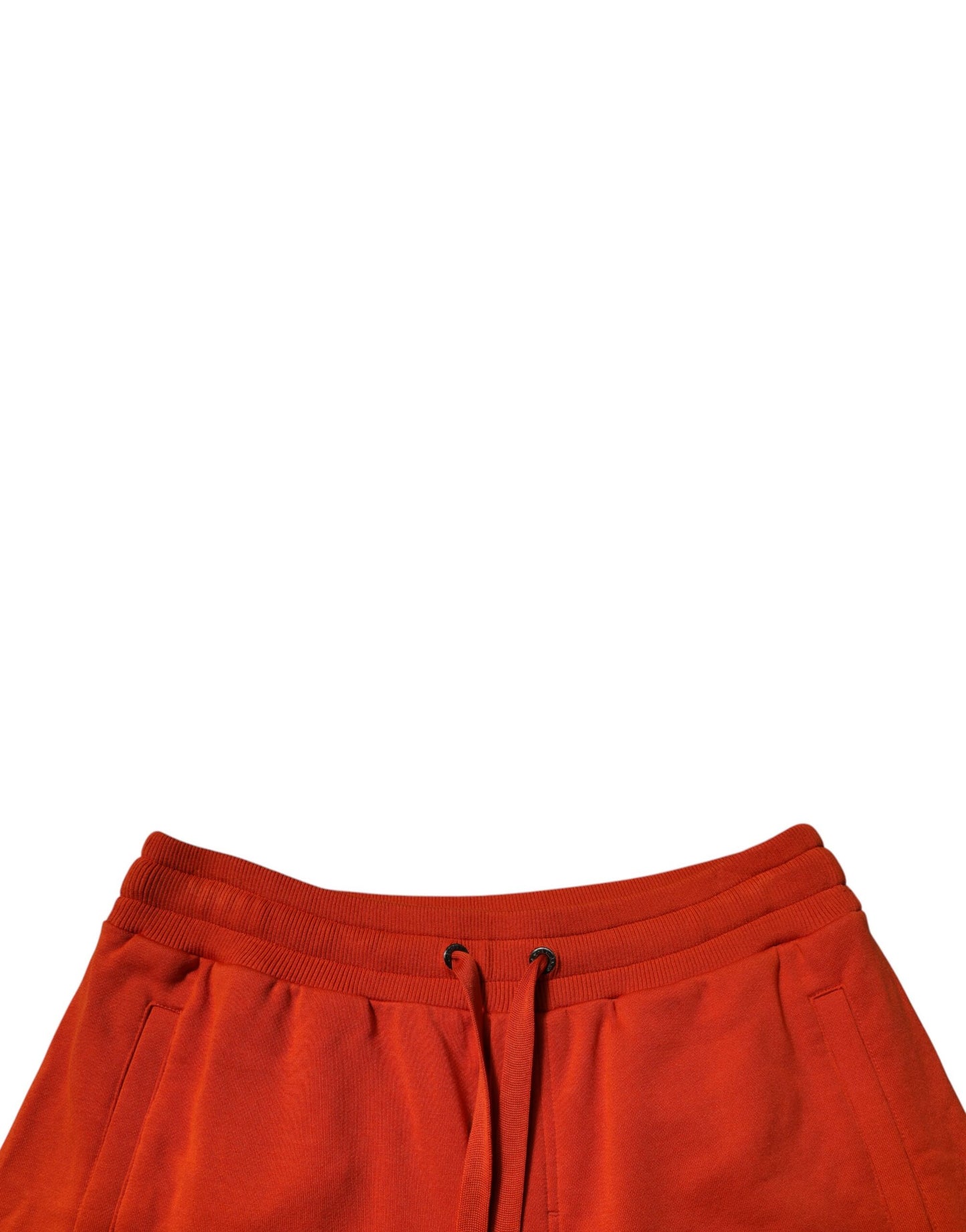 Dolce & Gabbana Rote Bermudashorts aus Baumwollmischung mit mittlerer Taille für Männer