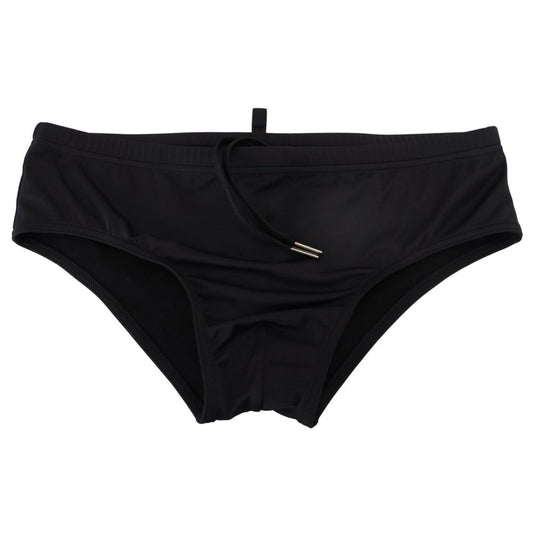 Dsquared² Schwarze Badehose aus Polyamid