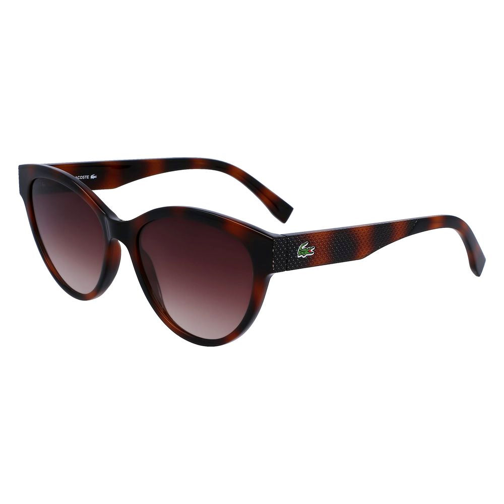 Lacoste Braun gespritzte Sonnenbrille