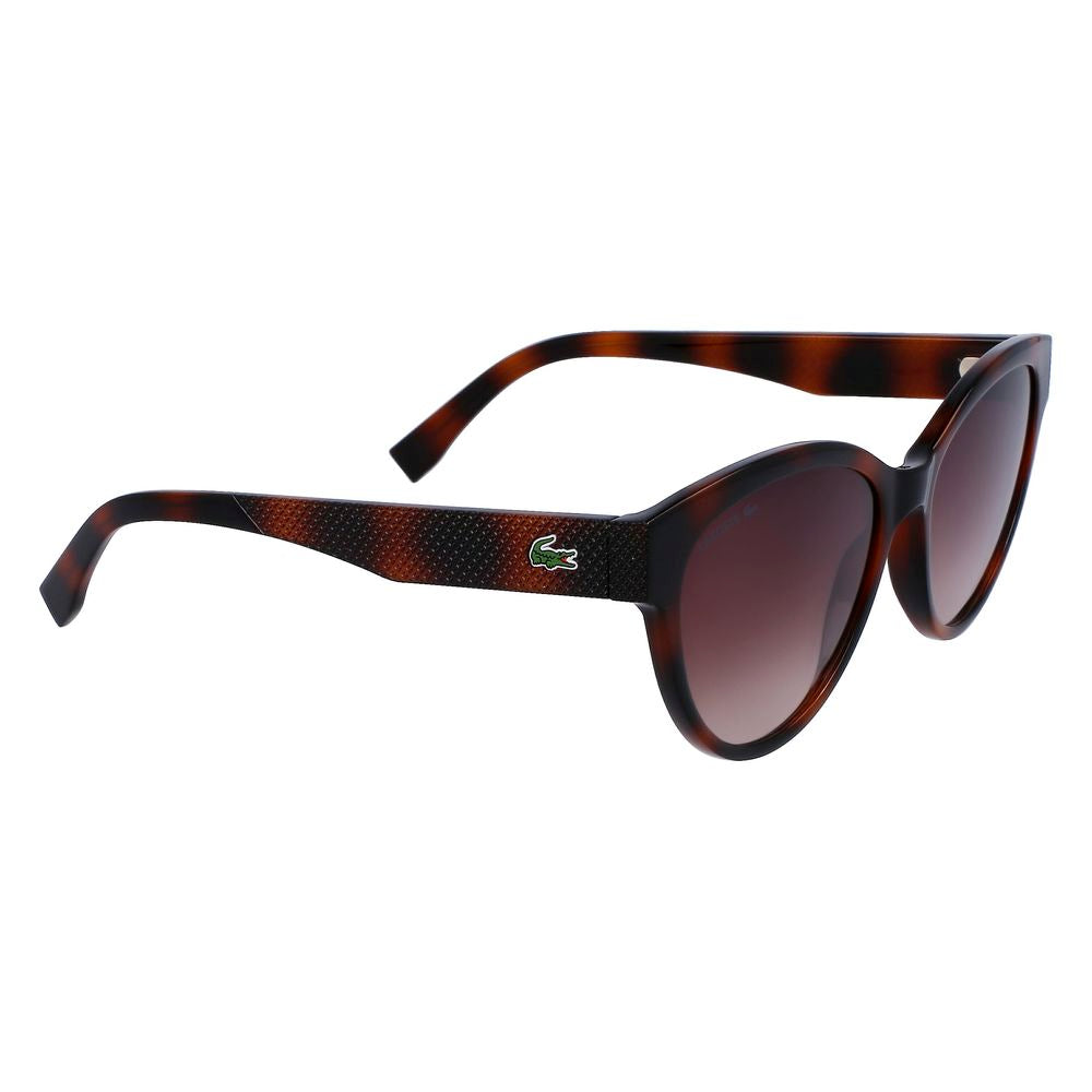 Lacoste Braun gespritzte Sonnenbrille