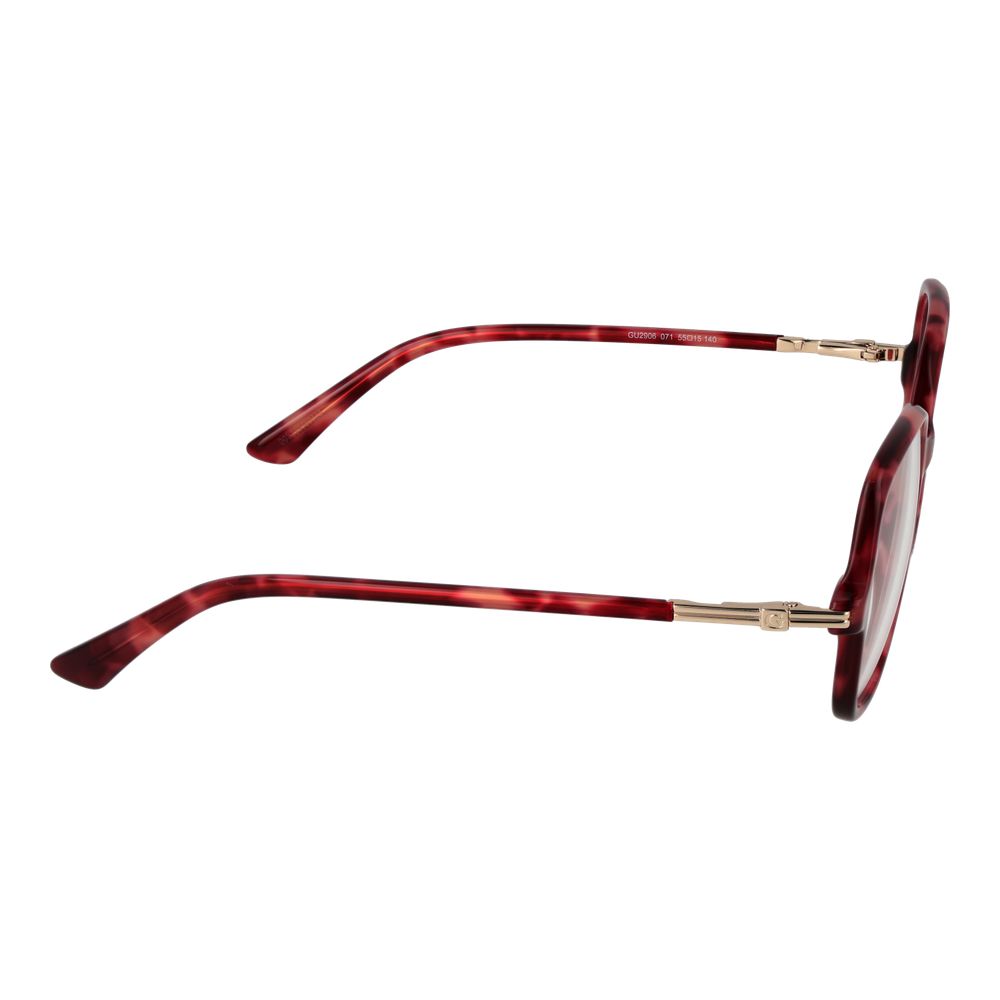 Guess Burgunderfarbene Acetat-Brille (Gestell)