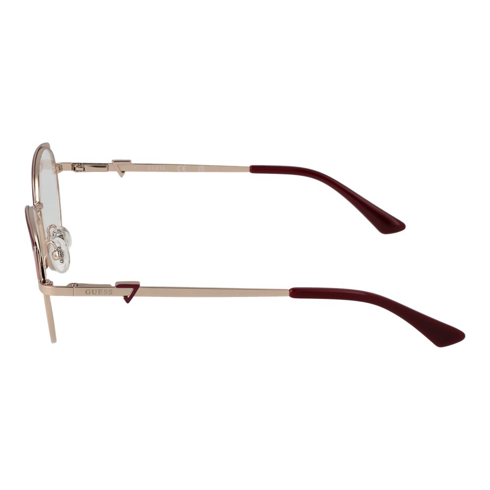 Guess Brille mit roségoldenem Metallrahmen