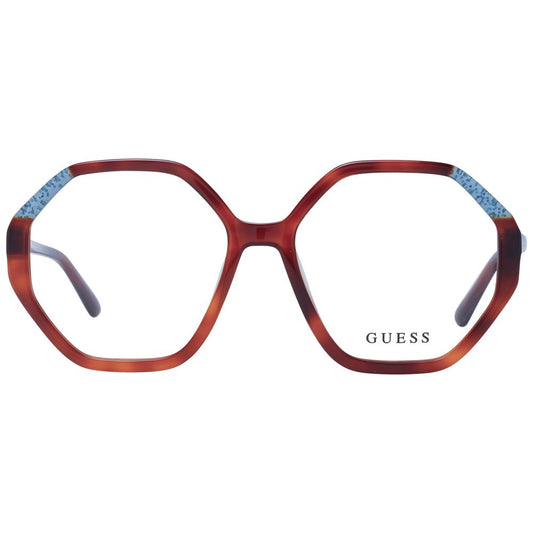 Guess Braune Acetat-Brille (Rahmen)