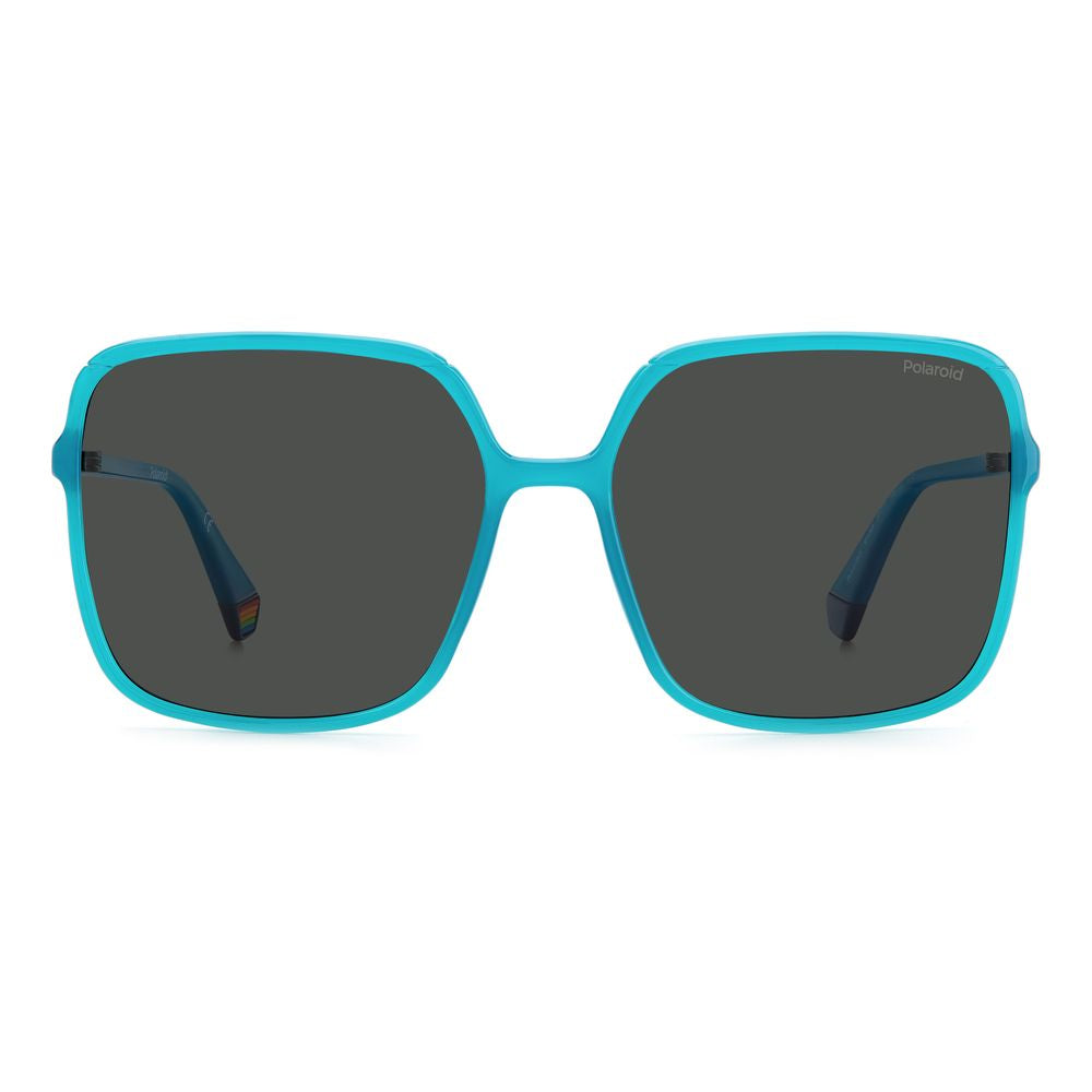 Polaroid Blaue Plastiksonnenbrille