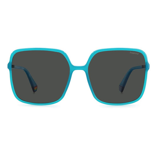 Polaroid Blaue Plastiksonnenbrille