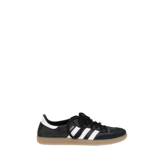 Adidas Schwarze Kalbshaut Bos Taurus Sportschuhe