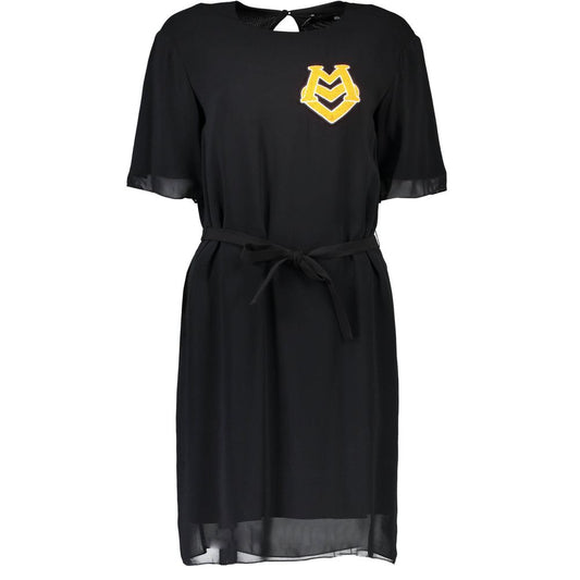 Love Moschino Schwarz Andere Fasern Frauen Kleid