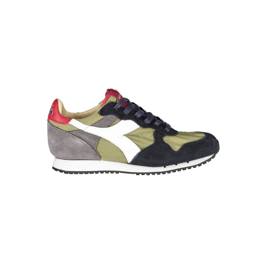Diadora Grünes Leder Damen Sneaker