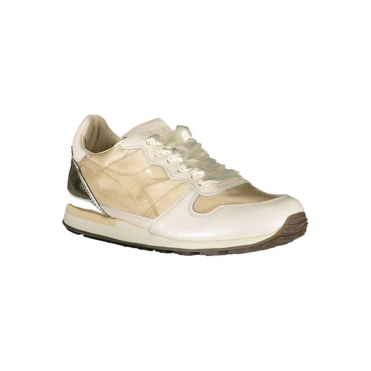 Diadora Beige Leder Damen Sneaker
