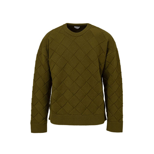 Bottega Veneta Grüner Woll-Sweatshirt