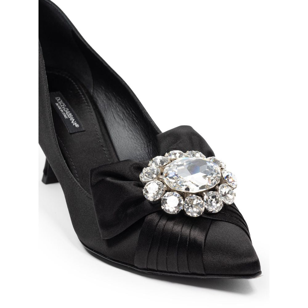 Dolce & Gabbana Schwarze Pumps aus Viskose
