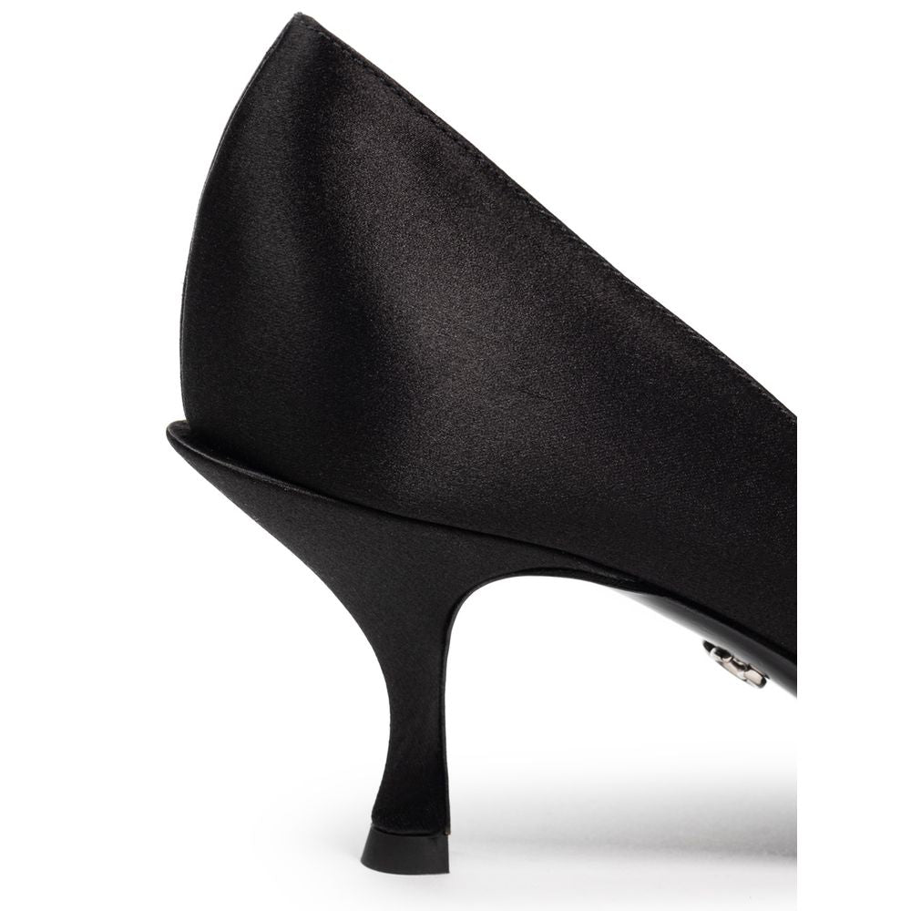 Dolce & Gabbana Schwarze Pumps aus Viskose