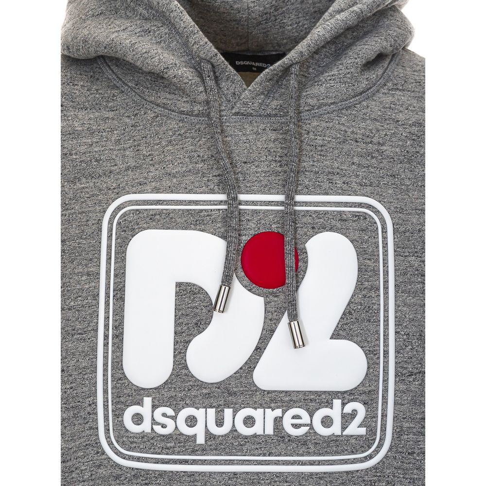 Dsquared² Grauer Baumwoll-Sweatshirt