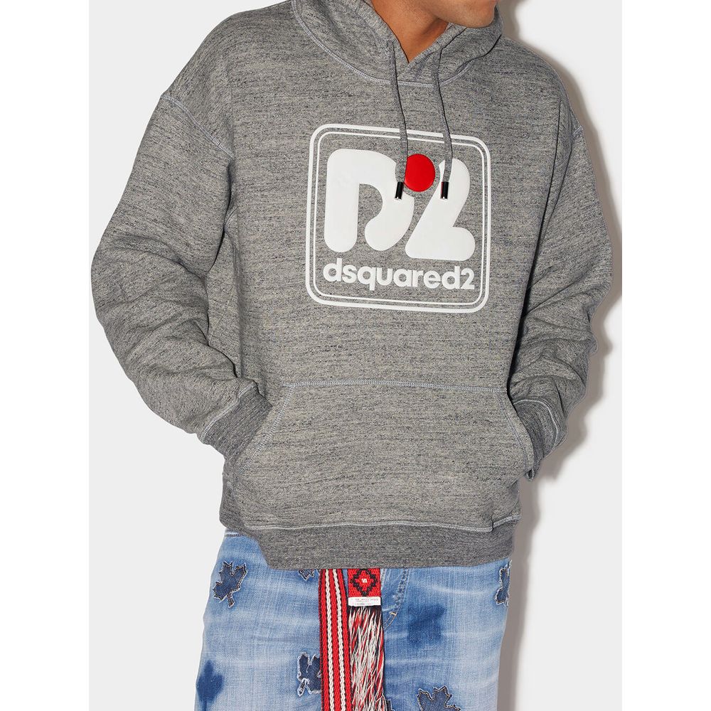 Dsquared² Grauer Baumwoll-Sweatshirt