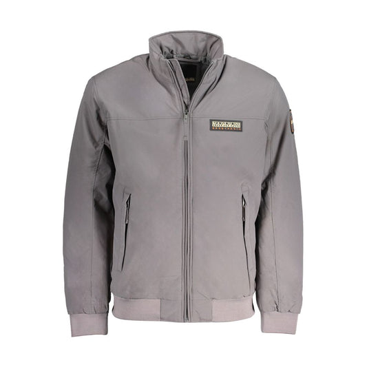 Napapijri Graue Polyamid Herren Jacke