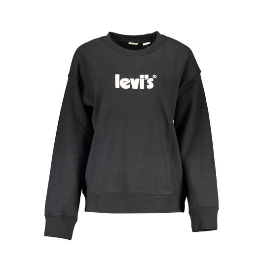 Levi's Schwarzer Baumwollpullover für Frauen