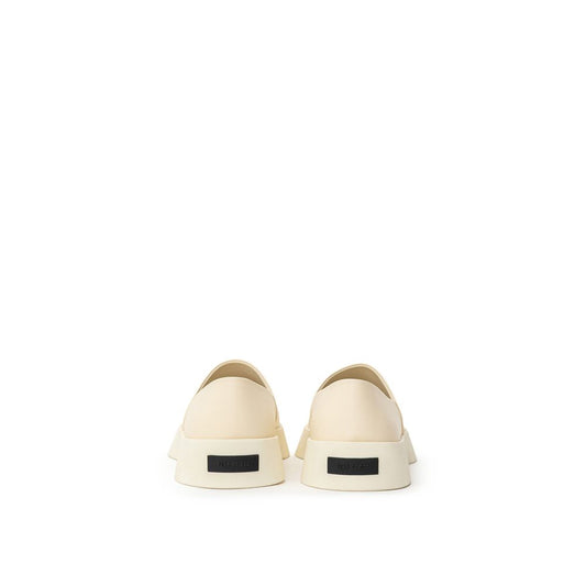 Fear Of God Beige Leder Slipper