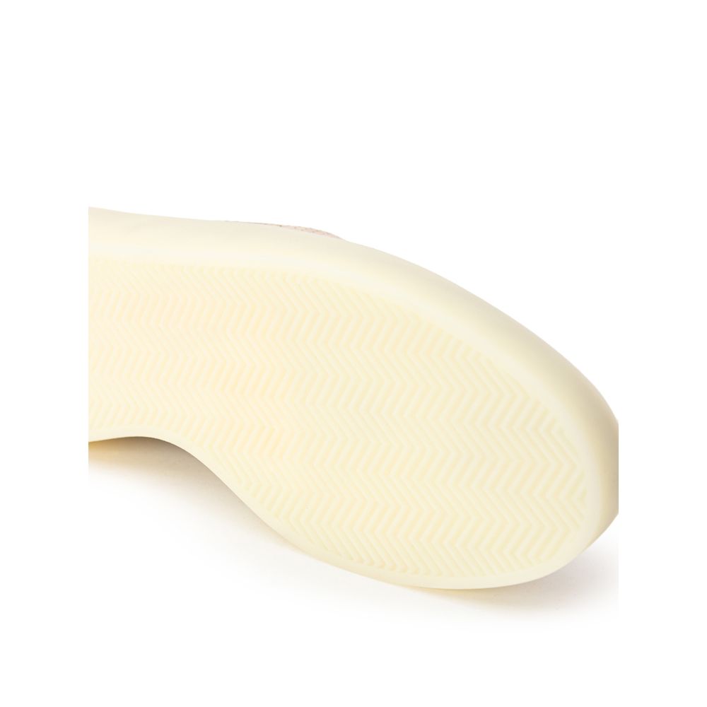 Fear Of God Beige Leder-Sneaker mit niedrigem Schaft