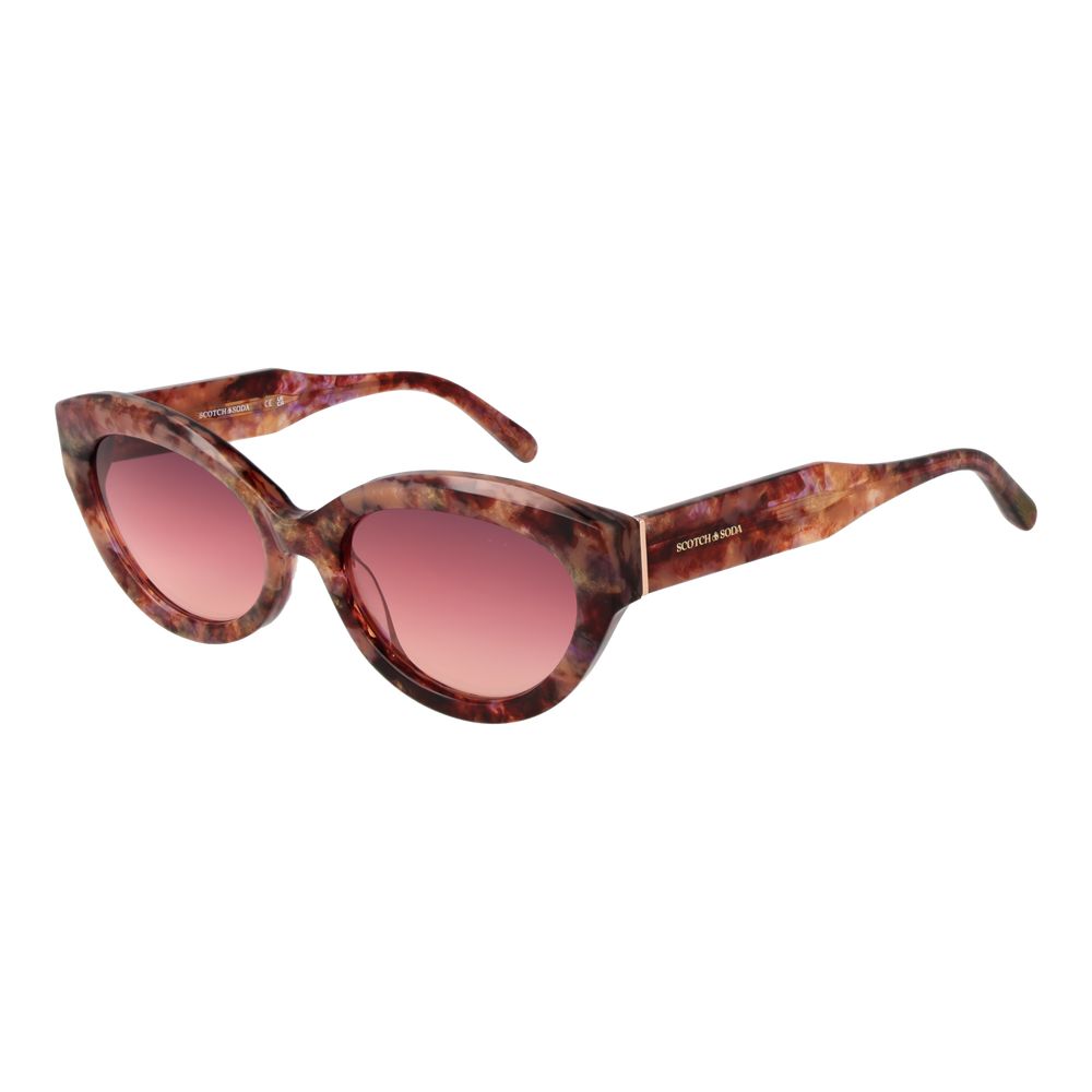Scotch & Soda Bunte Sonnenbrille aus Acetat