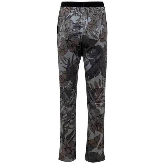 Tom Ford Elegante Seiden-Nachtwäsche in Grau